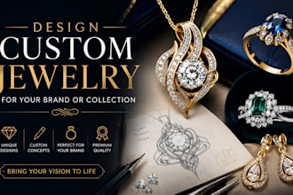 design custom jewelry for your brand or collection