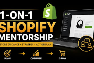 be your 1 on 1 shopify dropshipping mentor and coach
