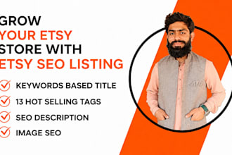 do etsy SEO to rank etsy listings on top and boost sales