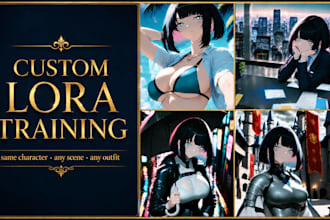 train a custom character or style lora