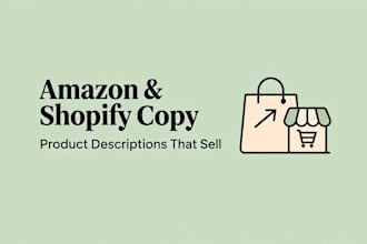 write amazon and shopify product descriptions