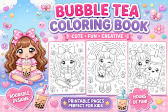 create printable coloring books for kids
