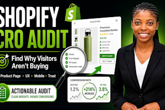 do a shopify cro audit to increase sales and conversions