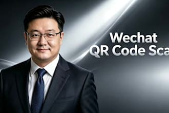 assist you in scanning the wechat qr code
