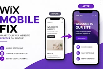 fix your wix website mobile responsiveness