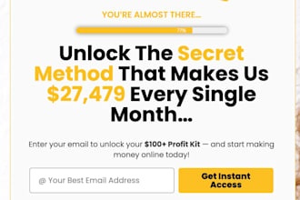 create optin page, squeeze page or landing page in wordpress and instabuilder