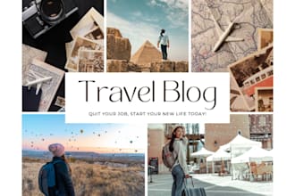 be your travel writer for blogs, guide, and tourism content