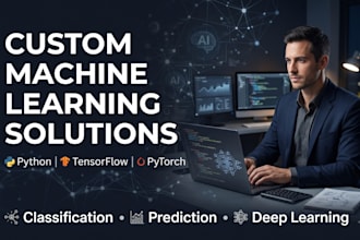 build custom machine learning and deep learning solutions in python