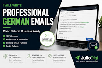 write professional business emails and messages