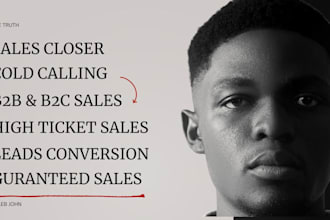 generate high ticket guranteed sales closer book qualified appointments