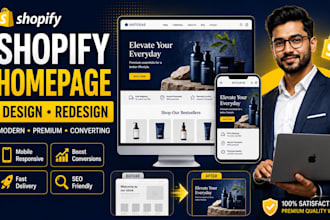redesign shopify homepage, shopify homepage design shopify store redesign
