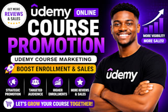 do udemy online course promotion udemy course marketing boost enrollement sales