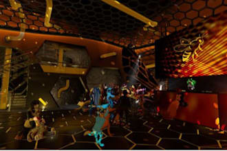 create custom vrchat world, vrc world, metaverse world and 3d VR environment