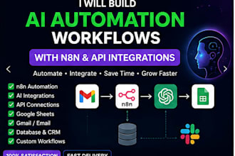 build ai automation workflows with apis integrations