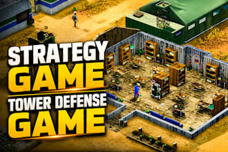 do turn base strategy game development wuth  tower defense game