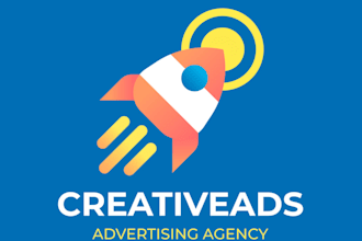 do design modern tech startup logo for business and company