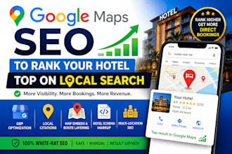 do google maps SEO to rank your hotel top on local search