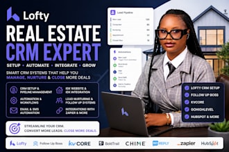 setup lofty crm website real estate crm boldtrail gohighlevel follow up boss n8n