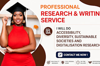 do accessibility, diversity, sustainable societies and digitalisation research