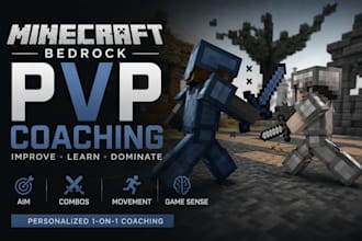 improve minecraft bedrock pvp skills