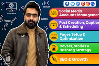 be your social media marketing manager for instagram promotion and growth