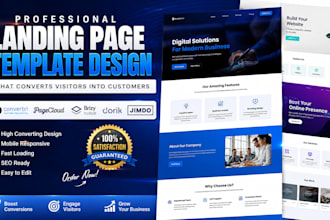 create convertri pagecloud brizy cloud dorik jimdo landing pages template design
