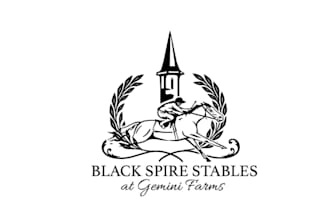 design motivation horse racing company logo