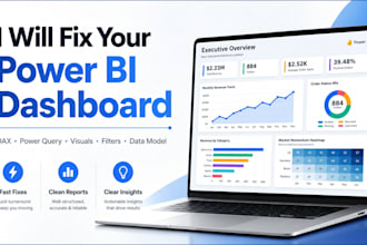 fix power bi dax power query and dashboard issues