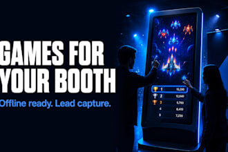 build a touchscreen kiosk game for your trade show booth or event