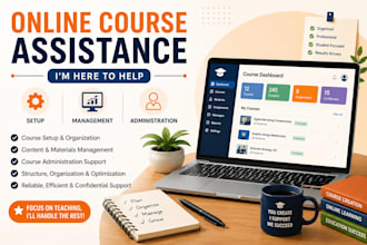 be your online course assistant for course management