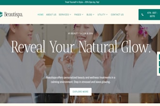 design squarespace dermatology skin clinic website skincare med spa website