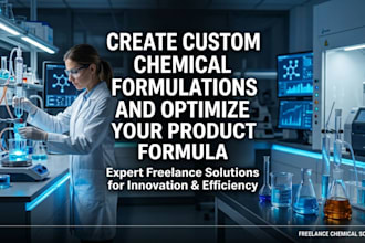 create custom chemical formulations and optimize your product formula