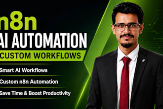 build n8n ai agents for business tasks, workflows and daily automation