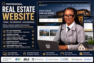 real estate website in wordpress idx website luxury realtor agent broker website
