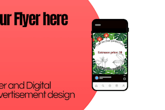 design simple social media flyers and ads for your business