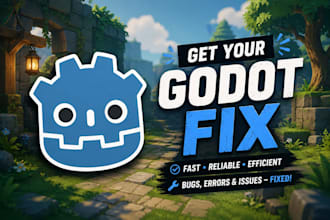 fix bugs and errors in your godot project quickly