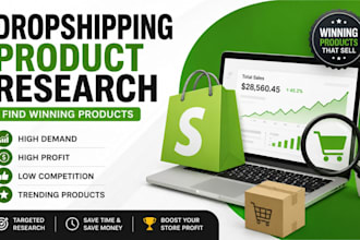 do shopify winning product research for dropshipping