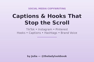 write engaging tiktok and instagram captions