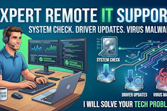 provide expert remote computer troubleshooting