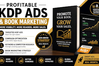 run targeted KDP ads and book marketing campaigns for your book