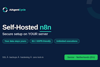 install secure self hosted n8n automation on your vps with docker and SSL