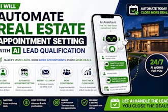 automate real estate investor lead qualification and appointment setting