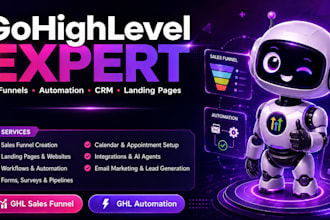 setup gohighlevel ghl automation gohighlevel website go highlevel landing page