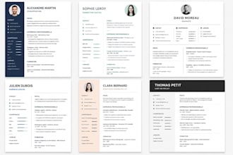 créer un CV professionnel et moderne