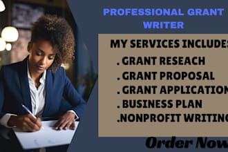 write compelling grant proposals for nonprofits and business