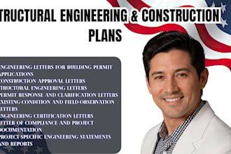prepare structural engineering letters for building permit approval
