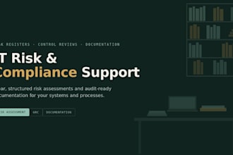 perform IT risk assessment