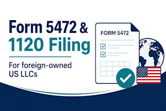file your form 5472 and pro forma 1120 for your llc