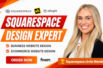build or revamp your squarespace website update edit or redesign squarpace site