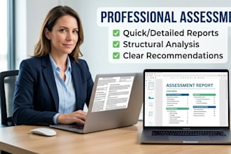 professional assessment and detailed report